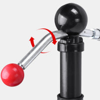 Suction-Cup Soccer Coach Angled Arm Ball-Control Practice Device Portable