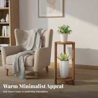 Tiered Corner Plant Stand Minimalist Aesthetic Tiered Corner Stand for Gardeners