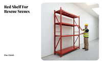 High Load Capacity Heavy Duty Storage Rack Easy Assembly Heavy Duty Shelving Unit Expandable System Industrial Steel Shelving Rust Resistant for Business Owners, Warehouse Workers, DIY Enthusiasts, Stockroom, Workshop, Basement