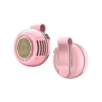 Mini Portable Clip Fan, Rechargeable, Bladeless, 5 Speeds, 90g