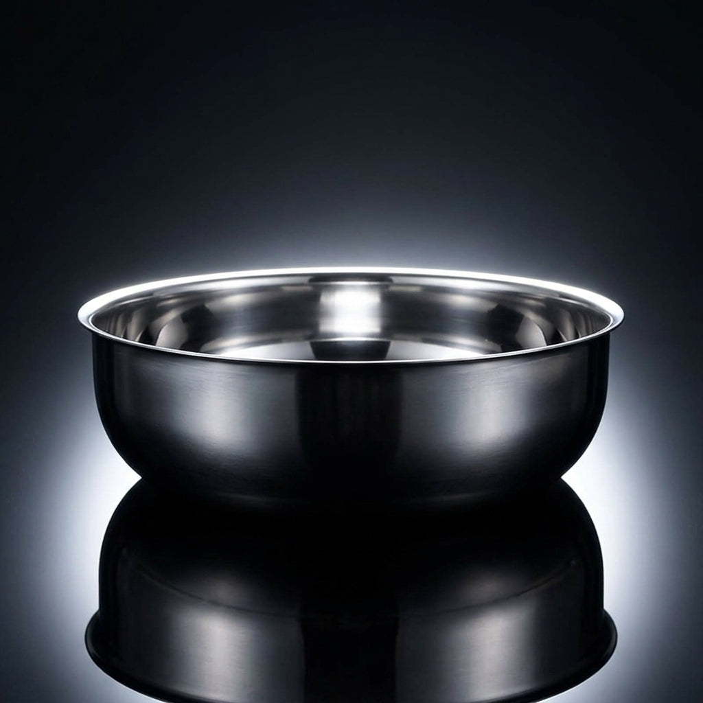 Cooking Pot for Family Hot Pot Meals, Food Grade Stainless Steel Soup Pot for Induction Cooker, Large Open Basin for Home Cooking, 1 Pack