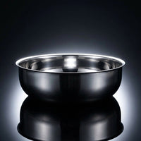 Cooking Pot for Family Hot Pot Meals, Food Grade Stainless Steel Soup Pot for Induction Cooker, Large Open Basin for Home Cooking, 1 Pack