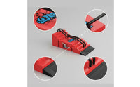 Finger Skateboard Park Kit Graffiti-Printed Finger Skateboard Park Tabletop Fingerboard Ramp for Hobbyists, Kids, Desk Play, Indoor Skate Practice