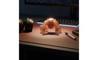 Stress Relief Alien Creature Press Toy Glitter Filled Five-Legged Crab-Like Figure for Office