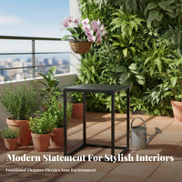 Single-Tier Pot Stool Minimalist design aesthetic Plant Stand Space-Saving for Living Room