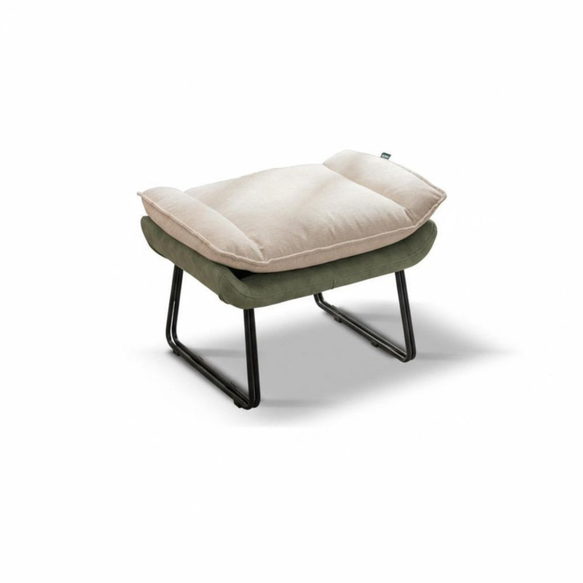 Upholstered Shoe-Changing Stool Nordic design Upholstered Ottoman Multi-Functional Comfortable Padding for Living Room, Office