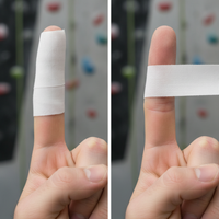 Finger Tape for Climbing and Bouldering, Cotton Athletic Adhesive Tape for Joint Support