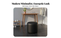 Upholstered Four-Legged Stool Wear-Resistant Upholstered Block Seat for Children