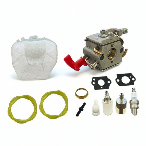 Sawing Equipment Carburetor Kit with Ignition Plug Sturdy Parts Resistant