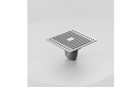 Square Shower Drain 304 Stainless Steel Floor Drain with Anti-Odor Core Rust-Resistant for Washroom, Kitchen