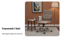 Ergonomic Mesh Chair with Headrest Adjustable Lumbar Support Highspine rotate Chair Quiet Rolling Casters robustDuty for players