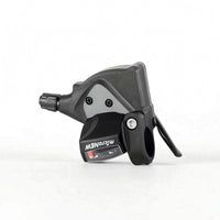 Handlebar-Mounted Gear Shifter with Gear Indicator Compact Cycle Shifter with Cable Accurate Responsive for Commuters