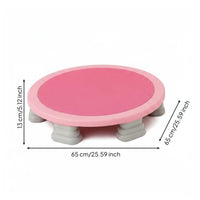 Pastel Colors Kids Trampoline Home Exercise Indoor Trampoline Easy to Use Children's Rebounder Non-Slip for Toddlers