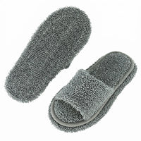 Towel Slippers Lightweight House Shoes Travel Friendly for Floor Cleaning