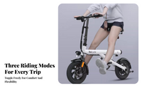 Electric Folding Bike, Mini, Portable, Double Braking