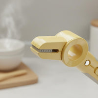 Silicone Dish Tongs Anti-Scald Heat-Resistant Plate Grabber Easy to Clean