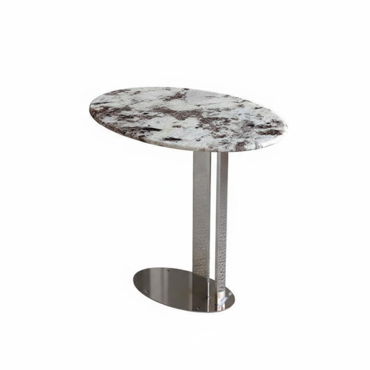 Oval Pedestal Table Italian design Home Furnishing Sturdy Construction