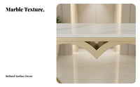 Light Luxury Aesthetic Heart-Shaped Console Minimalist Aesthetic Narrow Entryway Table Golden Frame Hallway Stand Space-Saving for Apartment Dwellers, Interior Decorators, Homeowners, Small Areas, Living Room, Bedroom