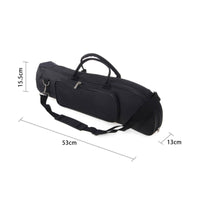 Trumpet Gig Bag with Pocket Lightweight Trumpet Gig Bag Water-Resistant for Students, Travel, Music Lessons
