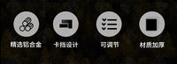 免钉可调节门阻内开门固定防盗锁扣室内房门安全插销门内反锁门扣