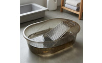 Integrated Washboard Basin Easy to Clean Washboard Basin Compact