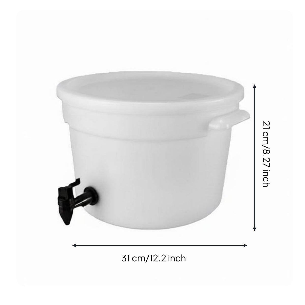 Juice Dispenser with Commercial Use Juice Barrel with Spigot Self Serve Tea and Milk Dispenser for Event Planners, Restaurant