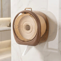 Paper Towel Dispenser, Wall-Mounted Toilet Paper Holder, Large Capacity, No-Drill Installation