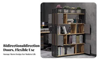 complimentarystanding Multi-Tier Divider storage areaSaving Design Double-Sided Workstation storage single-level Ample Storage Room Partition Provides Privacy for Professionals, homeowners, Interior Designers, Study, Studio Apartment, Bedroom
