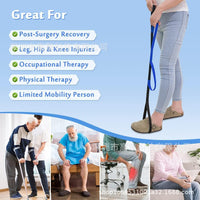 Leg Lift Assist Strap for Disabled and Elderly, Lower Limb Rehabilitation Aid