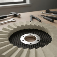 7 Pieces Wool Polishing Wheel and Kit Quick Rust Removal for Workshop