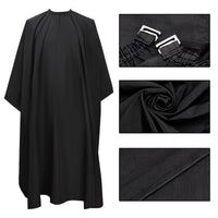 2 Pieces Hairdressing Cape and Neck Duster Set Waterproof Barber Cape with Hair Brush Soft Bristles Salon Gown and Duster Brush Kit for Barbers
