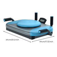 Fitness Board Multi-Function PushUp Board with Handles Compact Portable Home Gym for Adults, Living Room
