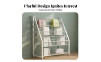 book display unit with Toy Bins Child-Safe Design Kids Shelving Unit with Bins