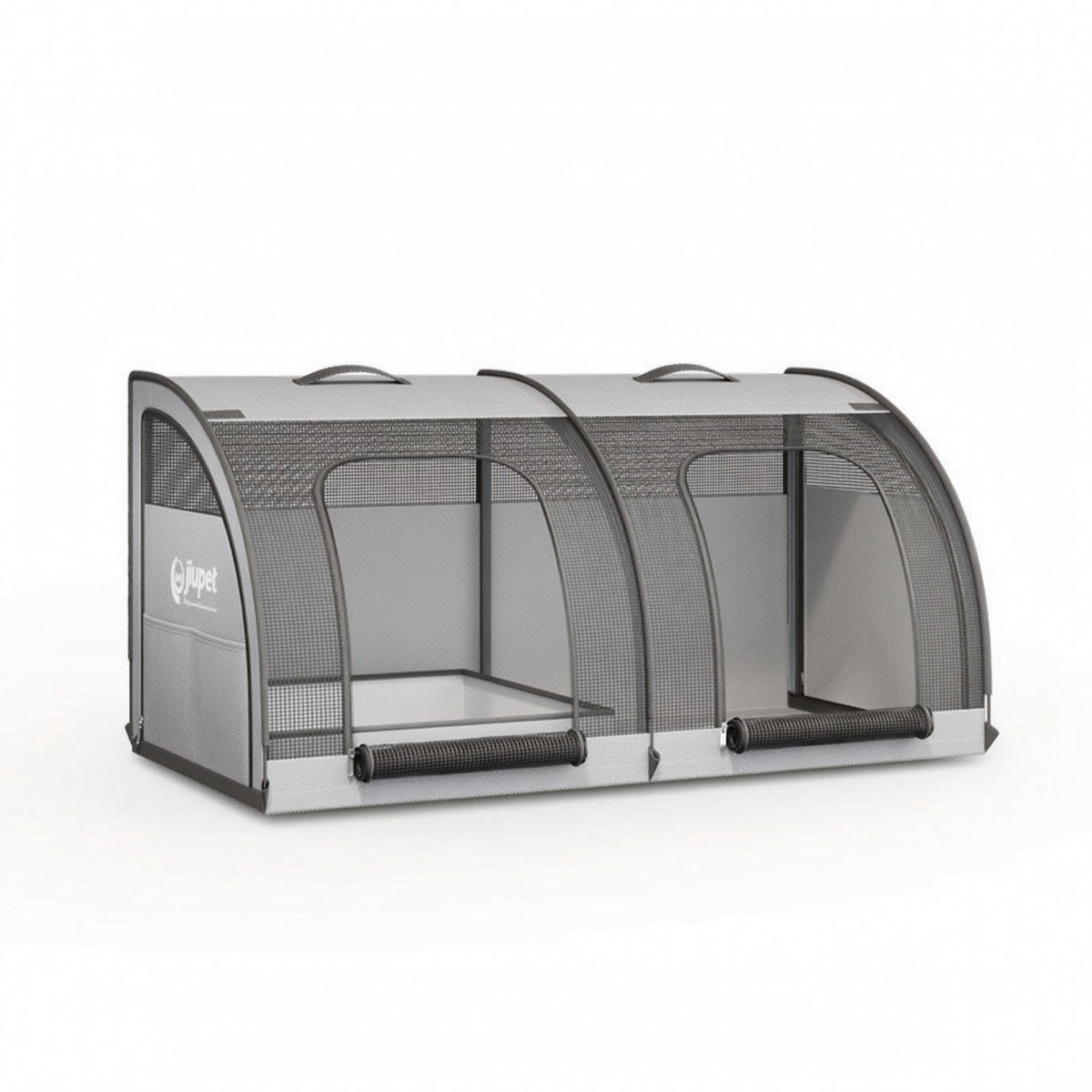 Car Pet Cage Foldable Pet Crate Fold Flat Travel Carrier for Dog Owners