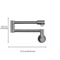 360° swivel wall faucet