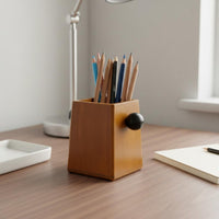 Controller Control Storage Box Multi-Functional Wooden Pen Holder