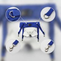 Adjustable Fishing Waist Belt with Rod Support Padded Rod Support Harness Cushioned Fighting Belt Lightweight for Anglers