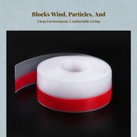 Door Weatherstrip, Easy Peel, Insulation for Exterior Frame