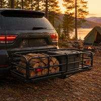 put up Mount Cargo Rack Mesh Floor Trailer put up Cargo Carrier Raised Frame