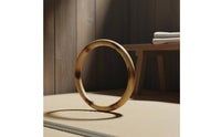 Wing Chun Wooden Training Hoop Smooth Polished Surface Wooden Wing Chun Training Hoop Joint Flexibility Fighting Arts Gear for Home Practice
