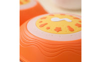 5 Pieces Stepping Stones with Rubber Rims Dome Stepping Stone Stackable Developmental Toy for Young Children, Obstacle Course, Daycare