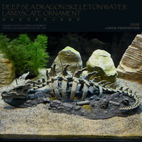 鱼缸摆件 水族造景 龙骨水景摆件 大比例 (长 280mm) LTCP-507