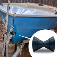 PU Material V Shape Boat Carrier Roller Wear-Resistant Transport Hardware Safeguarding