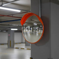 Weather Resistant Traffic Convex Mirror Shatterproof Wide Angle Security Mirror Easy Installation Road Safety Equipment for Driveway