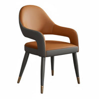 Upholstered Side Chair Light Luxury Household Furniture Modern Design Ergonomic Backrest for home dwellers, Restaurant Owners
