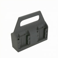 Battery Storage Rack Compact Battery Organizer Molded Plastic for Workshop