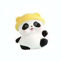 Small Gift Panda Dashboard Decoration Adorable Design Decorative Accessory Fine Details for Desktop
