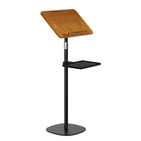 Adjustable Height Floor Reading Stand for Sheet Music, Laptop, Book, and Tablet