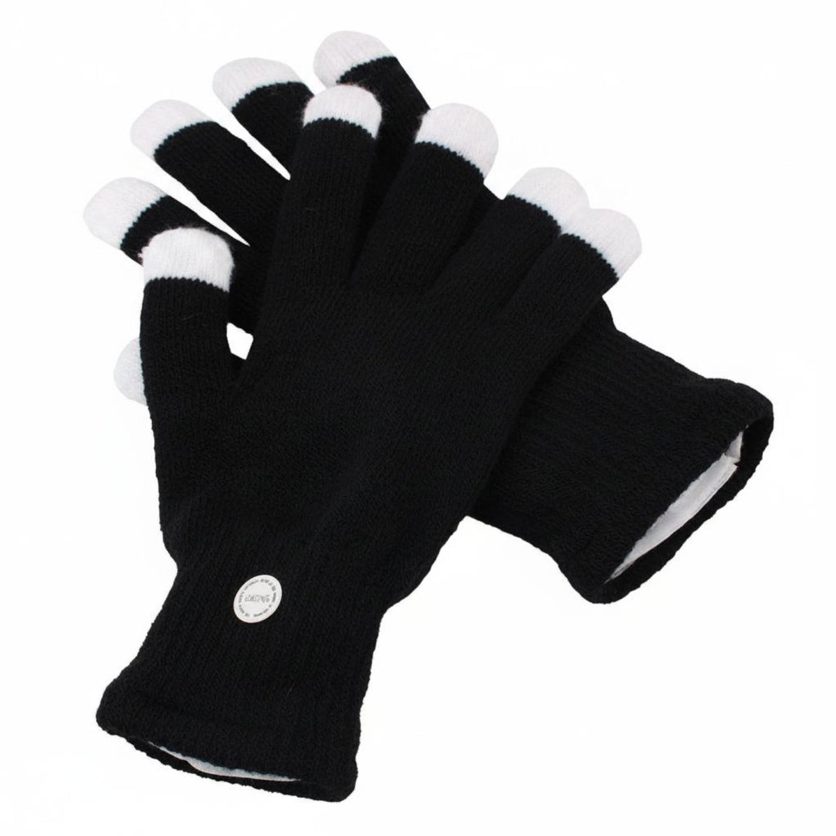 Multi-Color Modes LED Gloves Single Button Control Light up Finger Gloves Fun Gift Party Accessory for Halloween