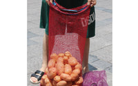 Mesh Produce Bag Breathable Drawstring Mesh Sack Multipurpose for Grocers